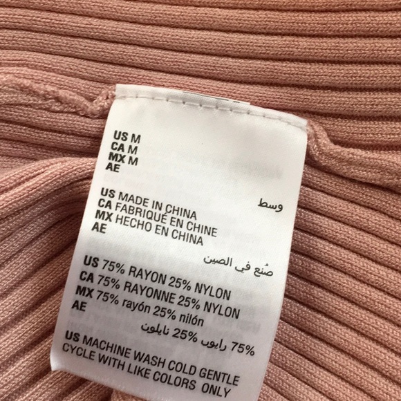 NWT Lilac Lace Up Sweater - Picture 7 of 7